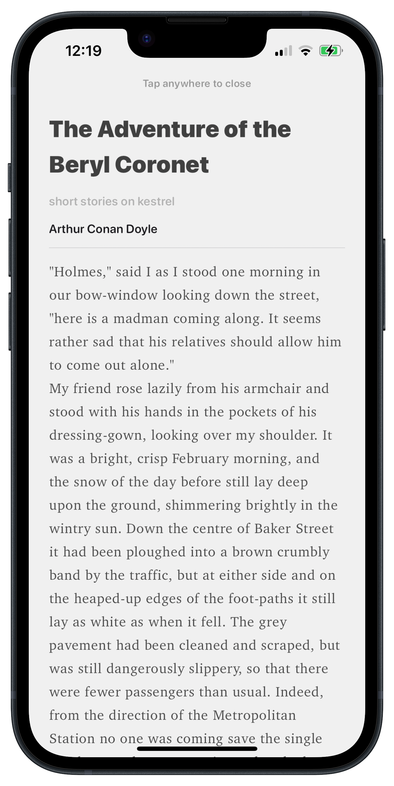 Kestrel App